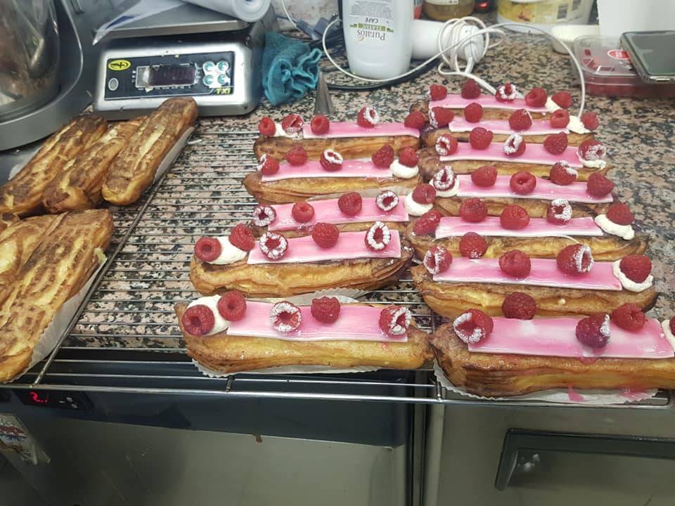 eclairs-framboise
